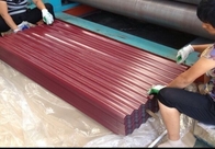 CGLCC Wstępnie pomalowana blacha falista Blacha dachowa ze stali ocynkowanej EN 10169 DX51D AZ