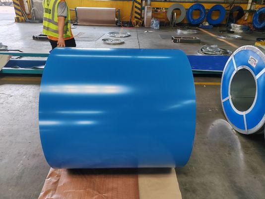 kupować Pre Painted Steel Coil with 5-7μm Back Coating Thickness 30-275g/m2 Zinc Coating and 508/610mm Coil ID for Industrial Equipment online manufacture