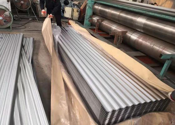 kupić AZ180 DX51D Galvalume Górkowane Płyty dachowe o skutecznej szerokości 800 mm dla budynków cywilnych online manufacture