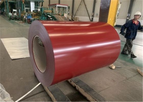 kupić 0.45mm PVDF Prepainted Steel Coil RAL 9014 RAL 5016 dla dachówek i paneli budynków przemysłowych online manufacture