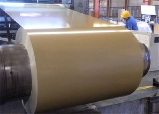 kupić 0.31mm CGCC Z100 PVDF Prepainted Steel Coil RAL5894 dla dachówek i panelów budowlanych online manufacture