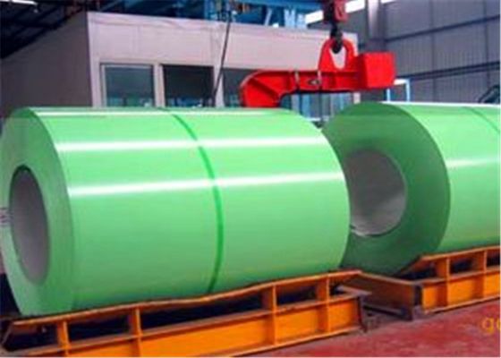 kupować 0.76mm Z150 Prepainted Steel Coil RAL 5096 do zastosowań dachowych i pokryw budowlanych online manufacture