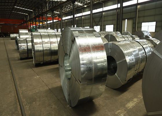 kupić SGCE Z60 Gorąco zanurzona taśma stalowa 0,84 mm × 150 mm dla instrumentów przemysłowych i komponentów odpornych na korozję online manufacture