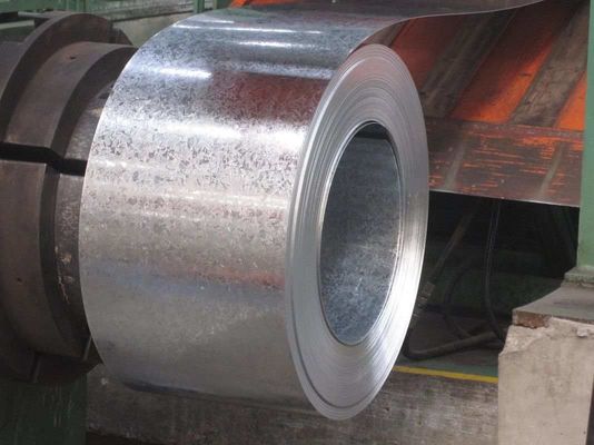 kupić EN10147 Żadny spangel Gorąco zanurzony taśma stalowa z pasywnej i olejoną powierzchnią do zastosowań rurowych i budowlanych online manufacture