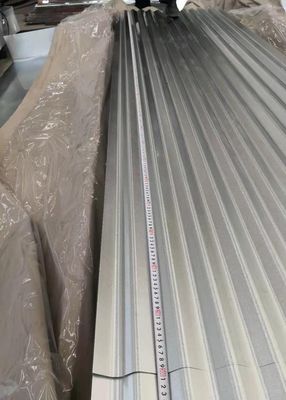 kupić 0.25mm DX51D AZ275 Galvalume faliste dachówki z 1000mm skutecznej szerokości dla paneli mieszkaniowych online manufacture